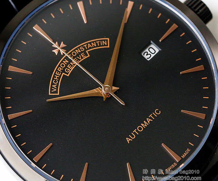 江詩丹頓 Vacheron Constantin LS精品 2018新款 進口9015機芯 小牛皮原裝蝴蝶扣 超強防水 高檔男士腕表  wssb3635